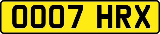 OO07HRX