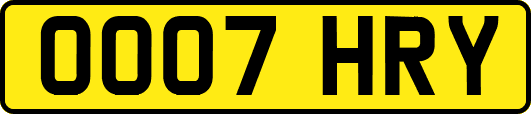 OO07HRY