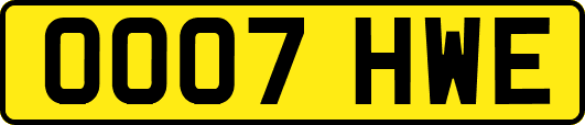 OO07HWE