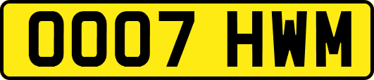OO07HWM