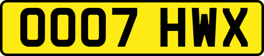 OO07HWX