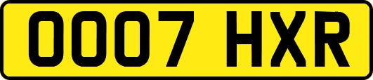 OO07HXR