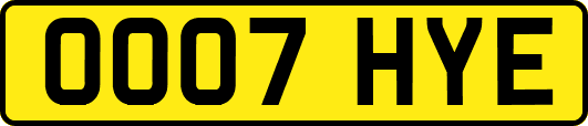 OO07HYE