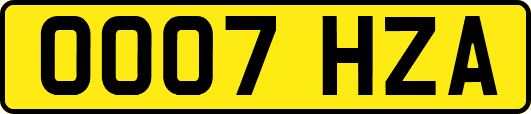 OO07HZA