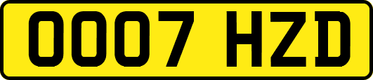 OO07HZD