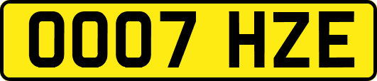 OO07HZE