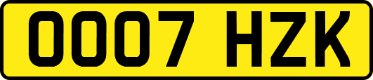 OO07HZK