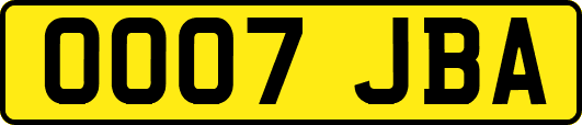 OO07JBA