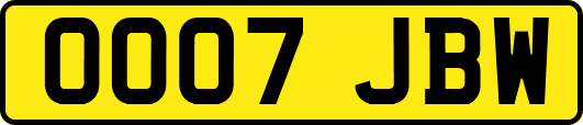 OO07JBW