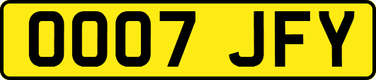 OO07JFY