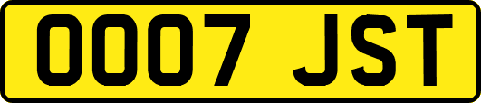 OO07JST