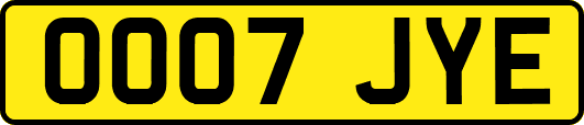 OO07JYE