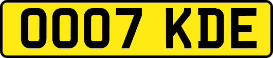 OO07KDE