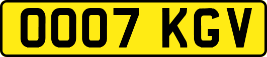 OO07KGV