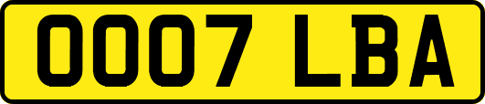 OO07LBA