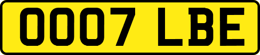 OO07LBE