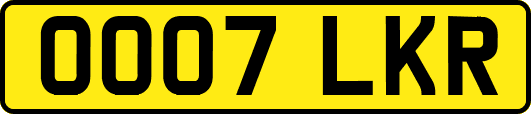 OO07LKR