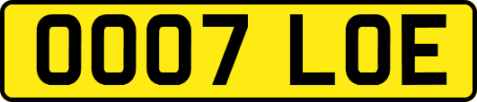 OO07LOE