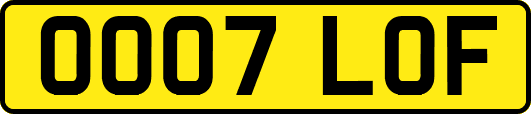 OO07LOF