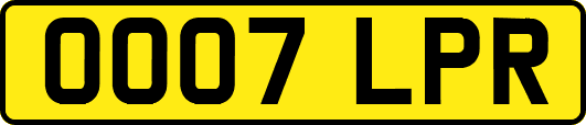 OO07LPR