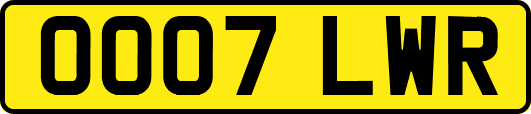 OO07LWR