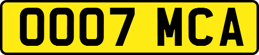 OO07MCA