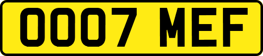 OO07MEF