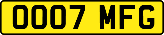 OO07MFG