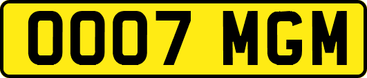 OO07MGM