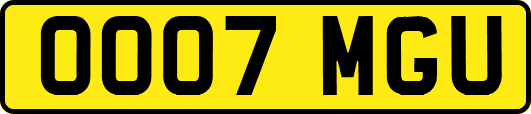 OO07MGU