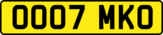 OO07MKO