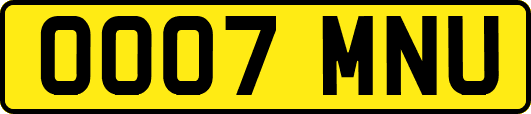 OO07MNU