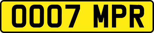 OO07MPR