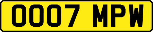 OO07MPW