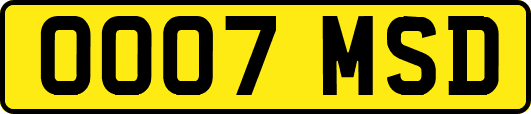 OO07MSD