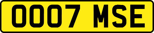 OO07MSE