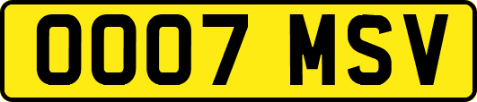 OO07MSV