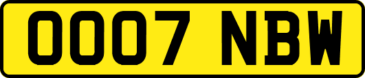 OO07NBW