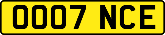 OO07NCE