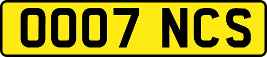 OO07NCS
