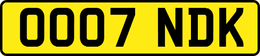 OO07NDK