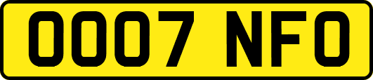 OO07NFO