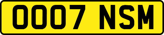 OO07NSM