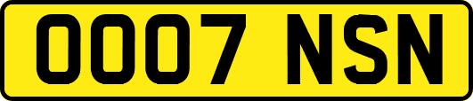 OO07NSN