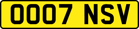 OO07NSV