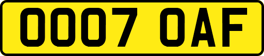 OO07OAF