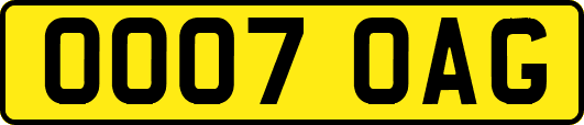 OO07OAG