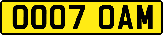 OO07OAM