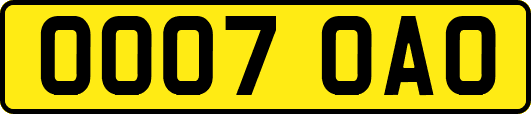 OO07OAO