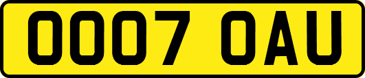 OO07OAU